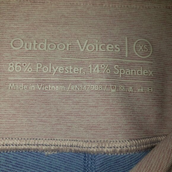 Outdoor‎ Voices Springs Compression 7/8 Leggings Womens Size XS Pre-Owned - Picture 7 of 12